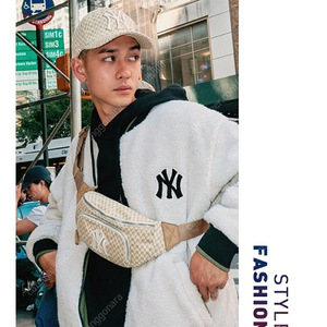 MLB 모노그램 뉴욕 양키스 남녀공용 볼캡 야구모자