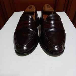 Alden 986 Leisure Handsewn Penny Loafer LHS (Color 8 Shell Cordovan) 알든 986 알덴 쉘 코도반 페니 로퍼 8.5 사이즈