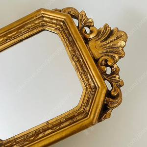 독일 빈티지 금장 프레임 거울 벽거울 아담사이즈 거울 벽걸이 거울 데코 유럽 앤틱 소품