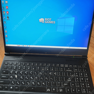 개인 게이밍노트북 (한성 tfg256xt) i7 9750h 1660ti 16g ssd 265g+512g 45만