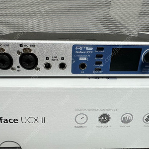 (주말간 할인) RME UCX2 + ARC + 랙날개외 추가구성(신품급)