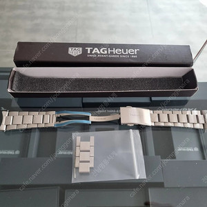 태그호이어 구형 아쿠아레이서 43mm 쿼츠 정품 브레이슬렛(러그 21.5mm)