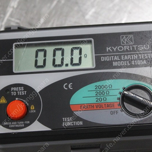 Kyoritsu 4105A 접지저항측정기 교리츠 접지저항계 접지저항