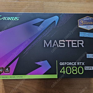 [GIGABYTE] AORUS 지포스 RTX 4080 SUPER MASTER D6X 16GB