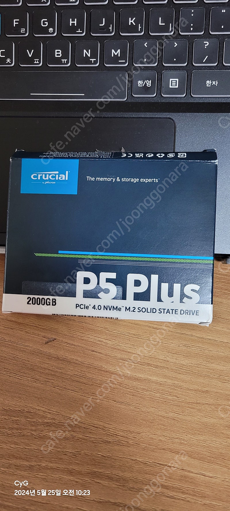 마이크론 크루셜 P5 Plus M.2 NVMe 2TB (2000GB)