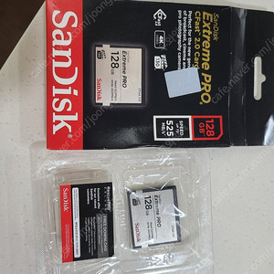 [미사용]샌디스크 CFast 2.0 Extreme PRO 128GB 메모리카드 SDCFSP
