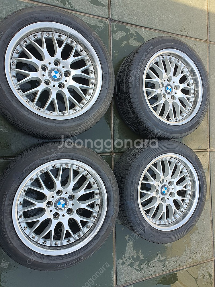 BMW e39 스타일 42 휠 팜--0