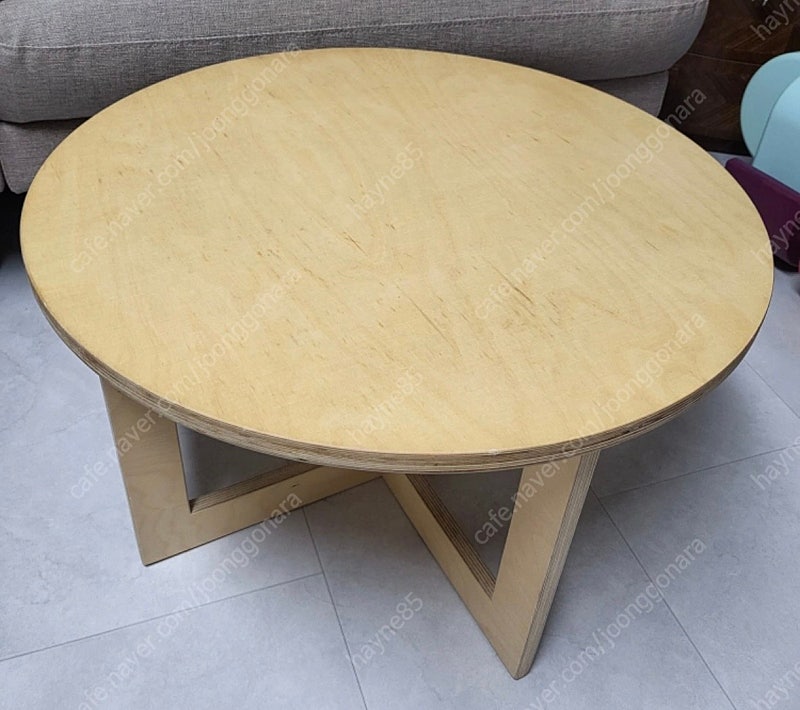 엄마노리 자작나무 유아 테이블 의자 세트