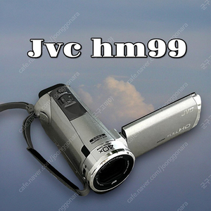 ** 새상품 / jvc hm99 실버 빈티지 카메라 캠코더