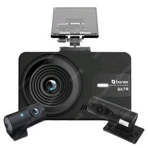 바넥스 FHD 3채널 급발진 블랙박스 BX7W V3, 32GB (새상품 택포 11.5만원)