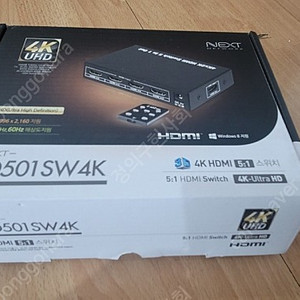 UHD HDMI 1:5 모니터 선택기 4K NEXT-HD501SW4K