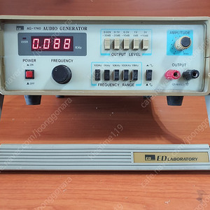 ED AG-1740 Audio Generator 신호발생기 팝니다.
