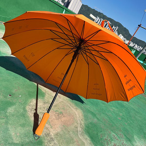 친구 60cm x 14K 오렌지 장우산