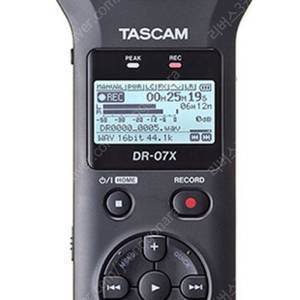 타스캠 DR-07X 휴대용 핸디형 (녹음기,asmr 마이크)