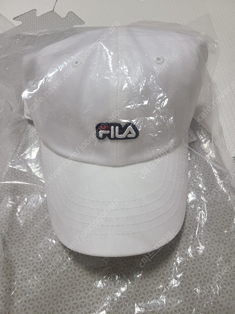 휠라 주니어 FILA 키즈 리니어로고 코트 캡 유아 모자