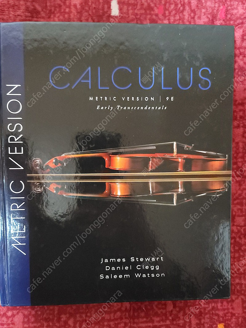 스튜어트 미적분학 미분적분학 원서 9판 James Stewart Calculus, 9/E (Metric Version : Early Transcendentals)