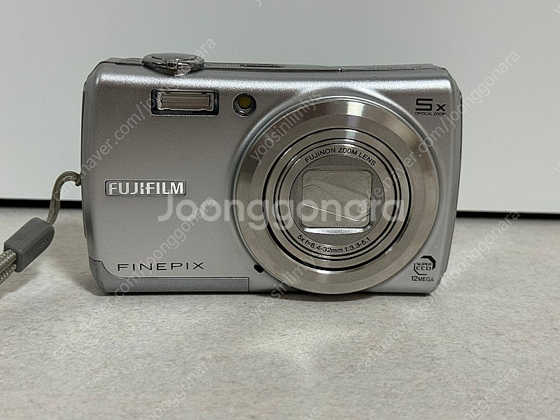 후지필름 파인픽스 F100fd 디카 실버 디지털카메라--0