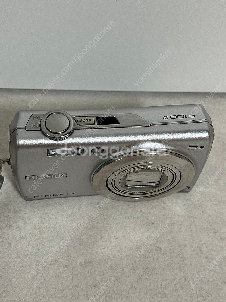 후지필름 파인픽스 F100fd 디카 실버 디지털카메라--5