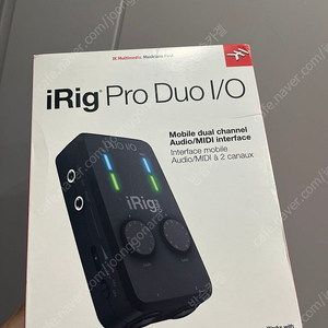 iRig pro duo 미개봉 새제품