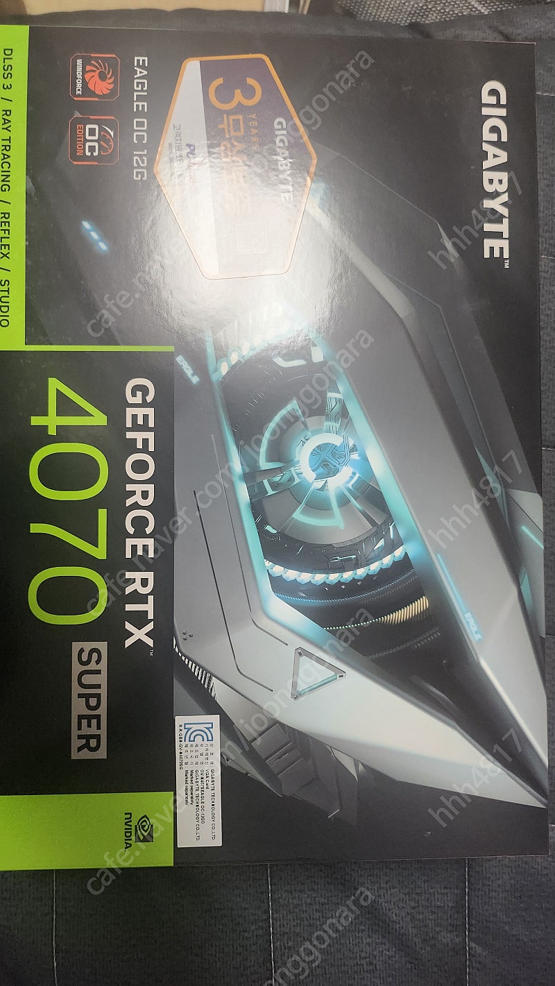 기가바이트 지포스 RTX 4070 SUPER EAGLE OC D6X