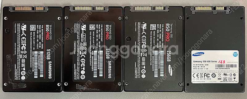 삼성 ssd 850po 512 외--1