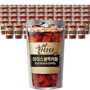 선착순)롯데칠성 칸타타 아이스 블랙커피or스위트 아메리카노 230mlx50개당 무료배송33000원 빠른배송