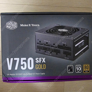 쿨러마스터 v750 sfx 골드 파워 팝니다.