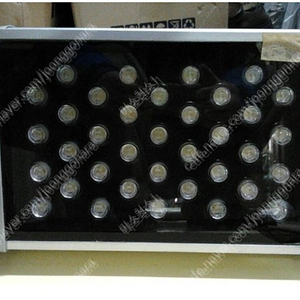 led 사각투광등 24v 36w 청색 녹색