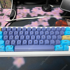 커스텀 키보드 상어60 hhkb 배열 화이트 색상 팝니다 - 32만원