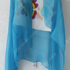 정품 이세이미야케 플리츠플리즈 PLEATS PLEASE 대형스카프