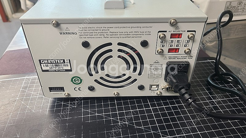 GW Instek GPP-3323, 파워서플라이, 프로...--2