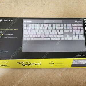 커세어 K70 PRO OPX 풀배열 화이트