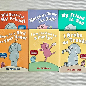 Mo williams Elephant and piggie book 영어 원서 6권