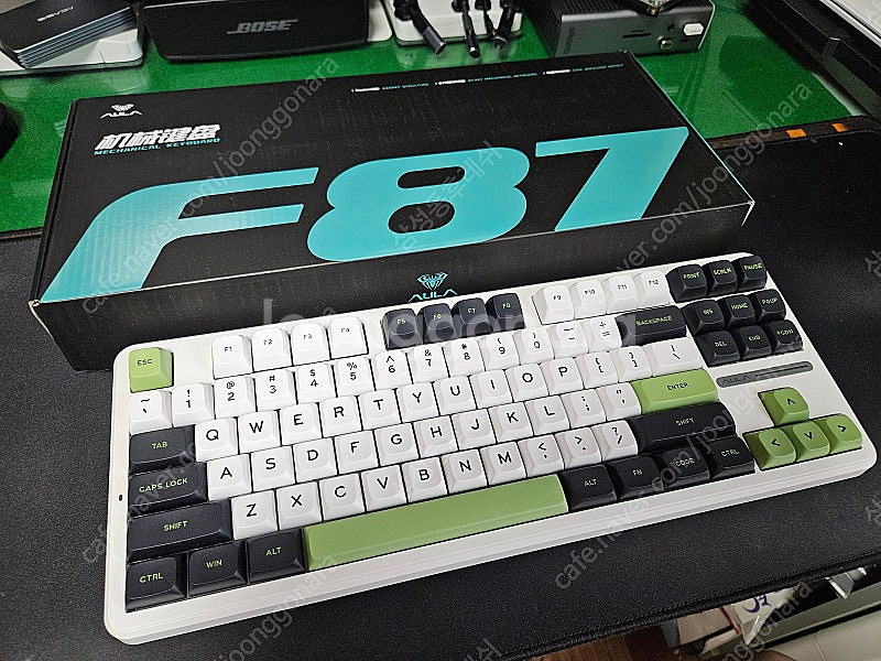 aula 독거미 f87 pro 그레이V4(회목축) 팝니...--0