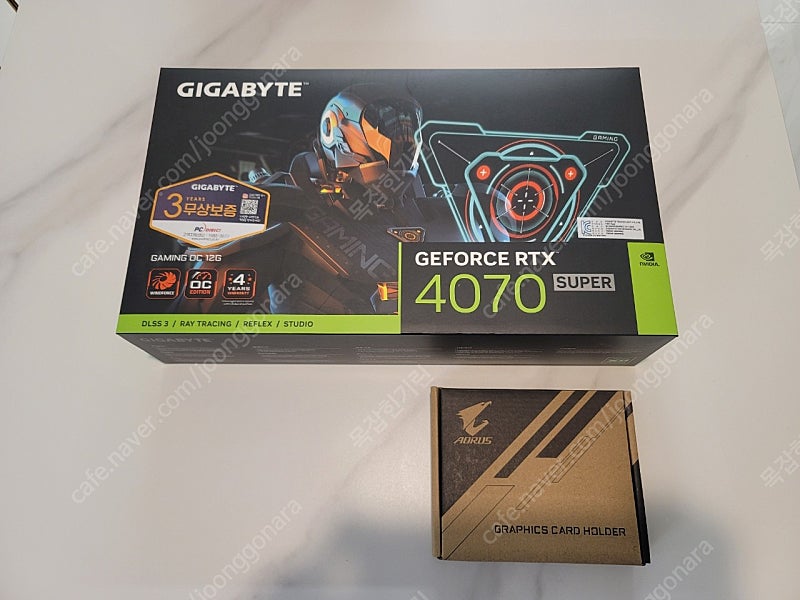 기가바이트 RTX4070 SUPER GAMING OC 12G (미개봉,신품,4년보증)