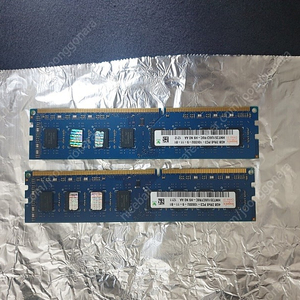 데스크탑PC용 메모리 하이닉스 PC3-10600U 양면16칩 4GB 2개