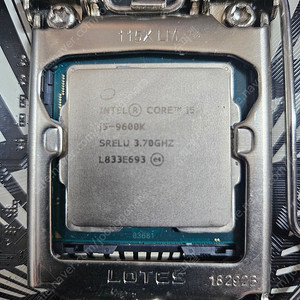 (대구) i5 - 9600k CPU 팝니다