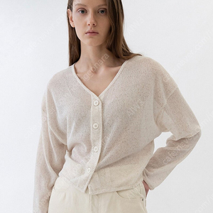 CURRENT - SHEER CARDIGANS WOMEN [BEIGE]