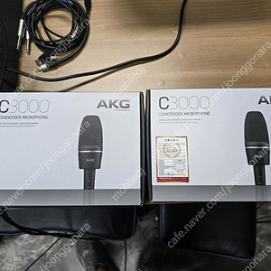 AKG c3000 컨덴서 마이크