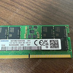 [RAM/판매] 노트북용 삼성 DDR5 16GB PC5-4800 5만원