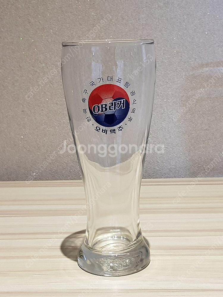 한국축구 국가대표팀 공식맥주 OB라거잔--1