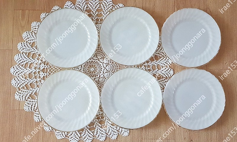 빈티지/앵커호킹밀크글라스접시 25.5cm 이미지