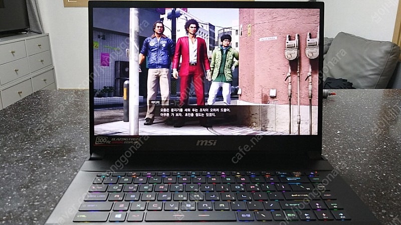 [판매]MSI GS66 신품급 게이밍 노트북/RTX3080,300Hz