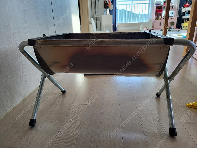 밥캠핑 엑스그릴 접이식 화로대 바베큐그릴--3