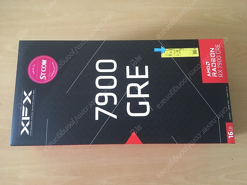 [미개봉] XFX 라데온 RX 7900 GRE D6 16GB