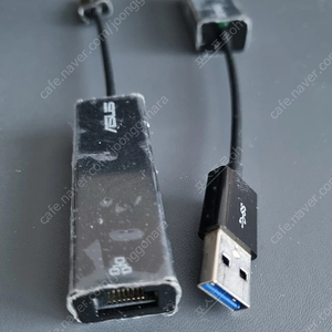 ASUS 정품 노트북 인터넷 USB TO LAN 포트(기가지원)