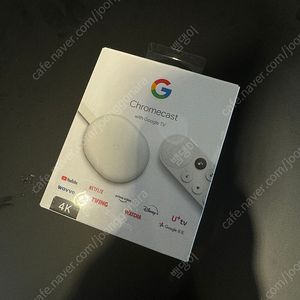 구글 크롬캐스트 4K 미개봉 새상품
