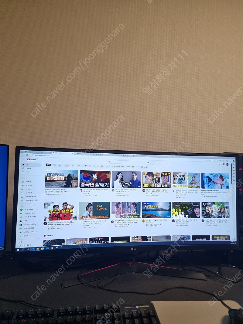 LG 34인치 144hz 모니터 20만에 판매합니다