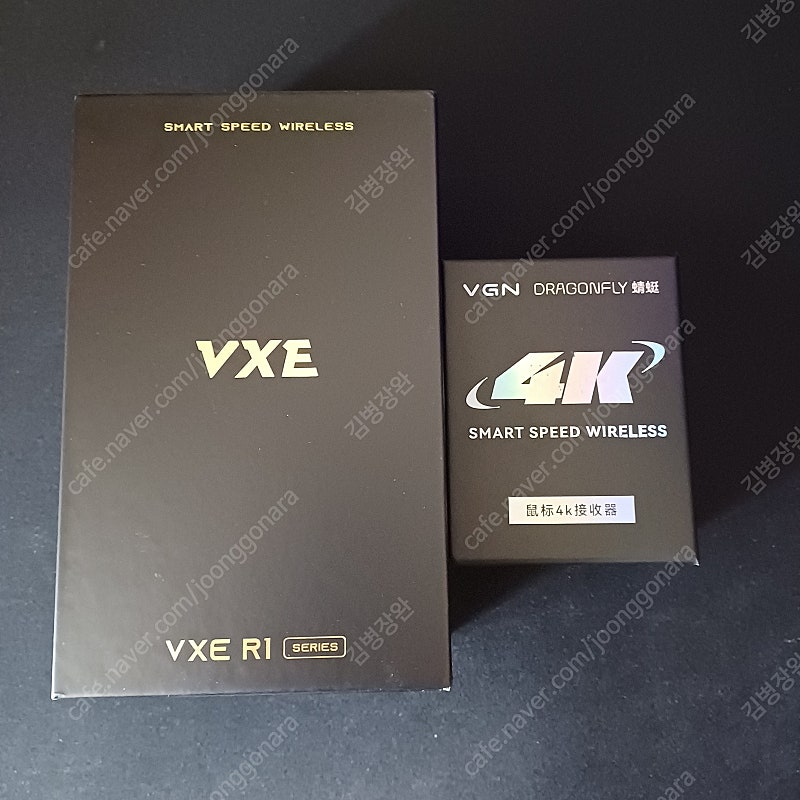 (단순개봉) VXE R1 PRO 잠자리 유무선 게이밍 마우스 + 4K 수신기