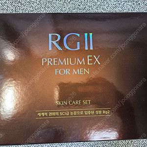 남성화장품) RG2 프리미엄 EX 포맨 스킨케어 세트
